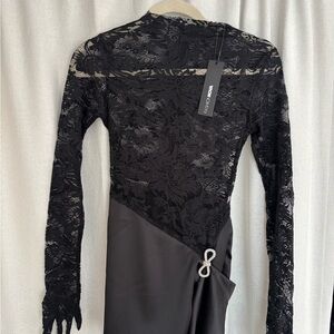 Fashion Nova Queen of my Own World Lace Mini Dress